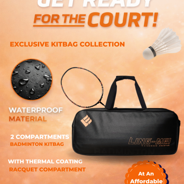 LINGMEI Badminton Kit Bag - LBR25001